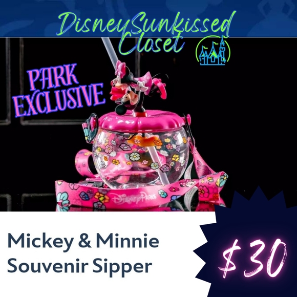 Mickey & Minnie Sweetheart Sipper - Picture 1 of 1